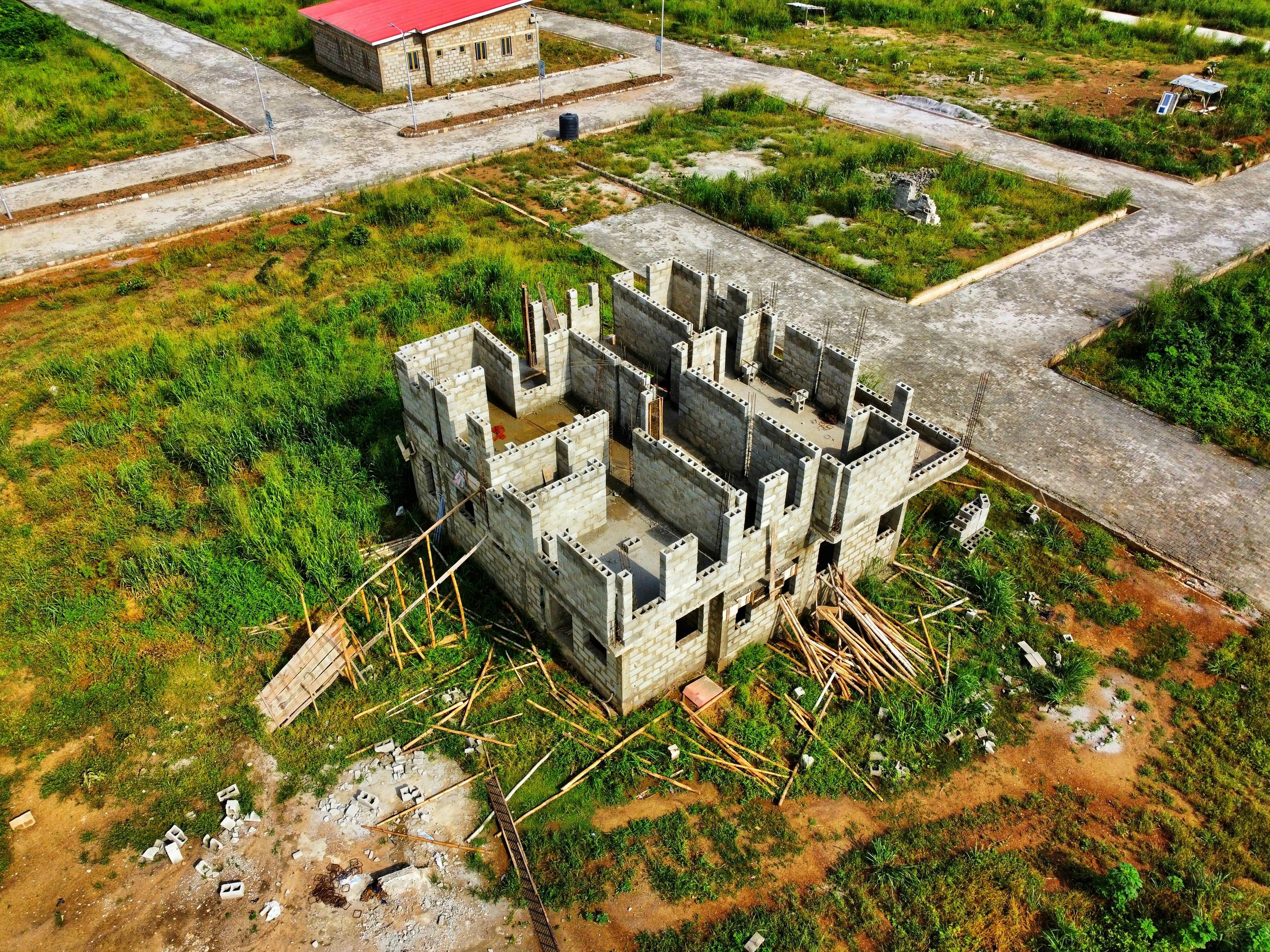 Wide expanse of land representing real estate and natural resources